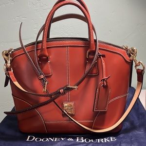 Dooney and Bourke, large Wexford leather domed satchel